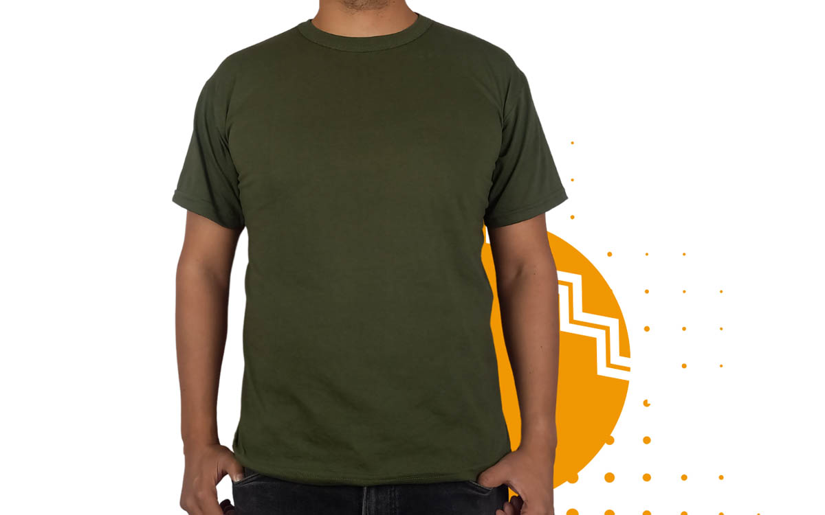 playera_campaña_verde_militar_hombre Playera campaña verde militar hombre. Ideal para personalizar con tu logo o eslogan.