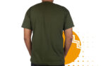 Playera campaña verde militar hombre. Ideal para personalizar con tu logo o eslogan.