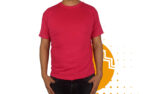 Playera campaña rosa hombre. Ideal para personalizar con tu logo o eslogan.