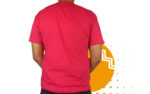 Playera campaña rosa hombre. Ideal para personalizar con tu logo o eslogan.