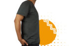 Playera campaña gris hombre al mayoreo.