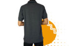 Playera polo hombre gris oxford al mayoreo.