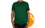 Playera verde bandera hombre al mayoreo.