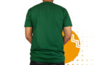 Playera verde bandera hombre al mayoreo.