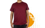 Playera vino hombre al mayoreo.